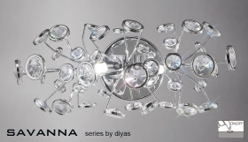 Savanna Crystal Wall Lights Diyas Modern Crystal Wall Lights Savanna Crystal Wall Lights Diyas Modern Crystal Wall Lights